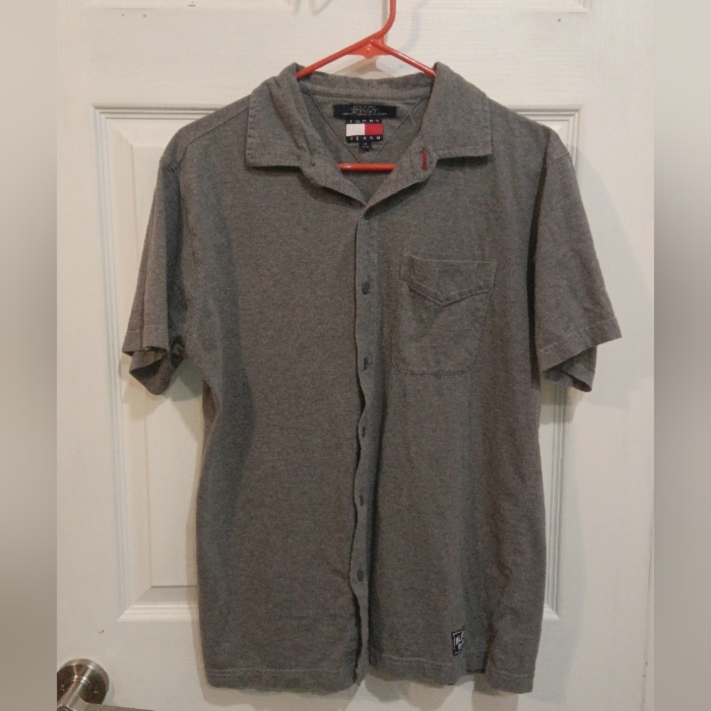 Tommy Hilfiger Charcoal Casual Shirt